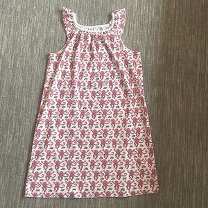 Pink monkey roller rabbit nightgown